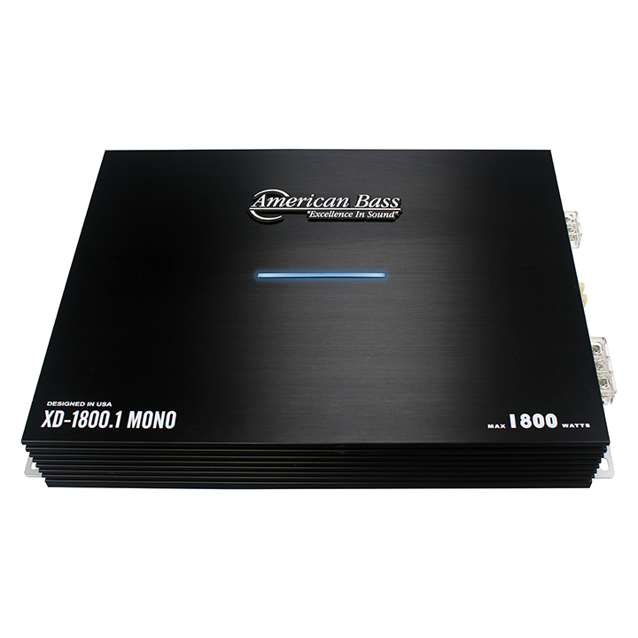 American Bass Monoblock Amplifier 1800W Max XD18001 - Image 2
