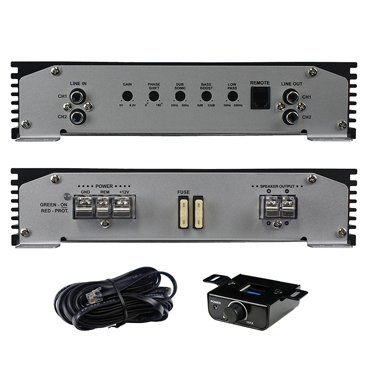 American Bass Monoblock Amplifier 1800W Max XD18001 - Image 3
