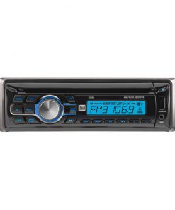 Dual AM/FM/CD Receiver Front 3.5mm Aux Input 60W