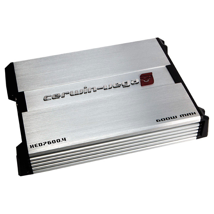 Cerwin Vega XED Mobile 4-Ch 70WX4 at 2ohm 45WX4 at 4ohm/600W MAX