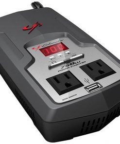 Schumacher 750 W Digital Display Power Inv. w/(2) 120V & (1) USB Port
