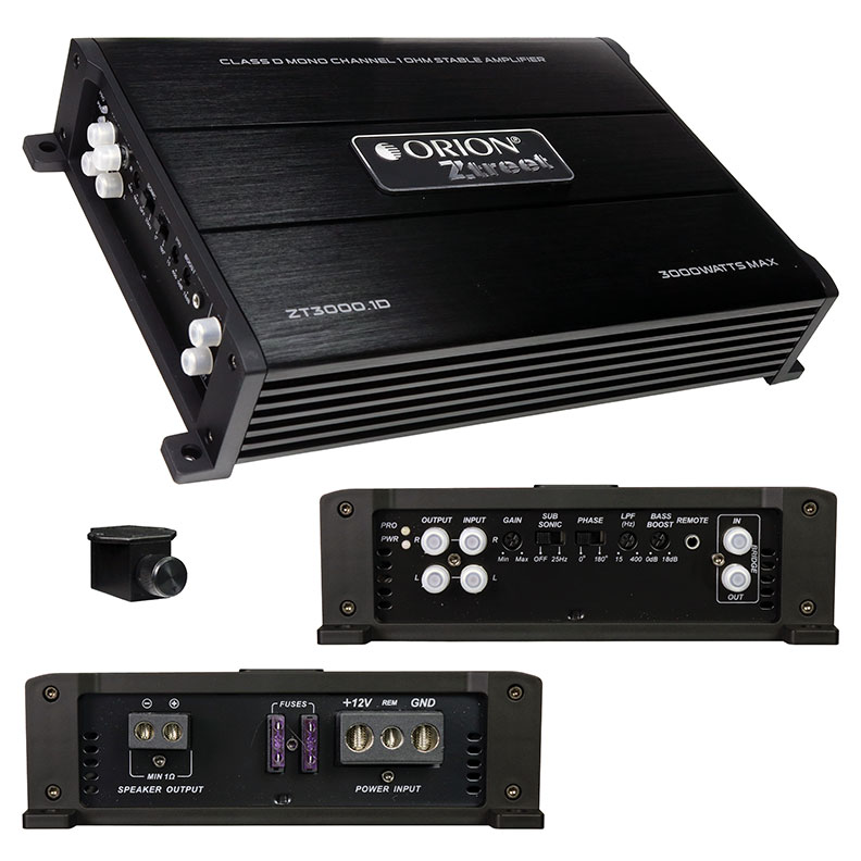 Orion Ztreet D Class Amplifier 3000 Watts Max