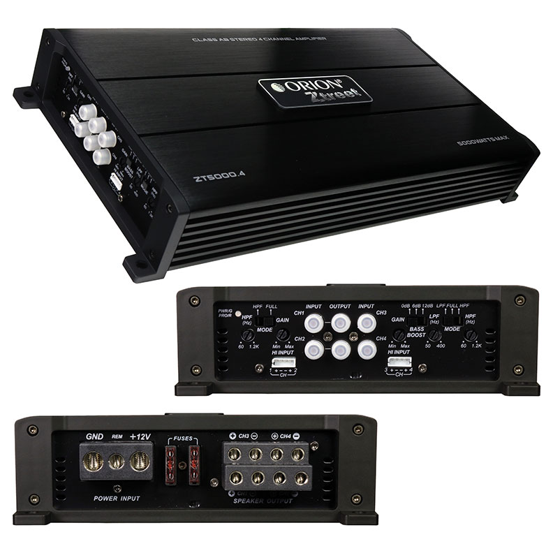 Orion Ztreet Amplifier 5000 Watt 4 Channel