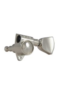 GROVER ORIG. ROTOMATICS &reg; NICKEL W/   METAL KEYSTONE BUTTONS SET 6 3+3