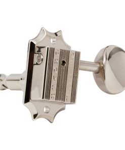 GROVER VINTAGE DELUXE NICKEL W/   METAL BUTTON SET 6 3+3