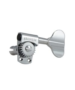 GROVER TITAN &reg; ELECTRIC BASS CHROME SET 4 4-IN-LINE