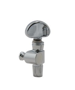 GROVER GEARED BANJO 5TH PEG W/   METAL BUTTON CHROME