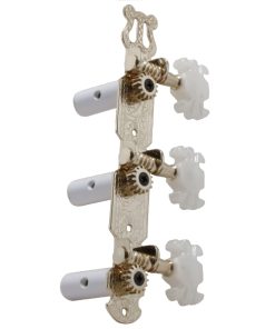 GROVER CLASSIC GUITAR NICKEL SET 6 3 + 3 ON PLATE