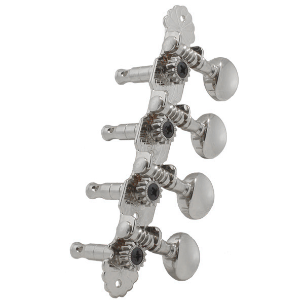 GROVER STA-TITE™ MANDOLIN CHROME SET 8 4 + 4 ON PLATE