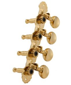 GROVER STA-TITE&trade; MANDOLIN CHROME SET 8 4 + 4 ON PLATE