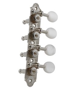 GROVER PROFESSIONAL MANDOLIN "A" STYLE NICKEL SET 8 4 + 4 ON PLATE W/  PEARLOID BUTTON