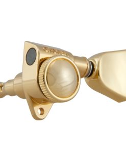 GROVER ROTO-GRIP LOCKING ROTOMATICS &reg; GOLD W/   KEYSTONE BUTTONS SET 6 3 + 3