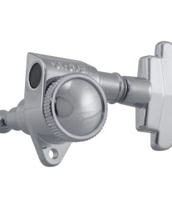 GROVER ROTO-GRIP LOCKING ROTOMATICS &reg; CHROME SET 6  3 + 3 W/   3 - STEP BUTTON