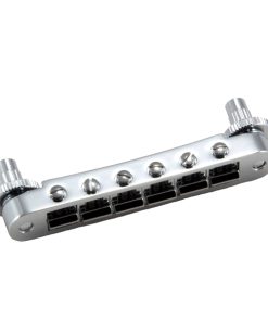 GROVER TUNE-O-MATIC GUITAR BRIDGE CHROME (UNNOTCHED)