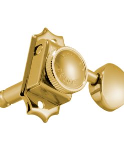 GROVER LOCKING DELUXE GOLD W/   METAL BUTTON SET 6 6-IN-LINE