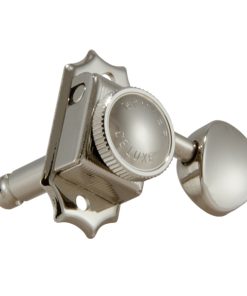 GROVER LOCKING DELUXE NICKEL W/   METAL BUTTON SET 6 3+3