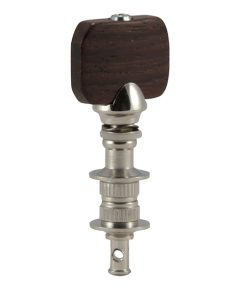 GROVER STA-TITE&trade; DULCIMER PEGS NICKEL W/  ROSEWOOD BUTTONS SET 4