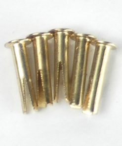 “Just in Case”  Brass Split Rivets, 5