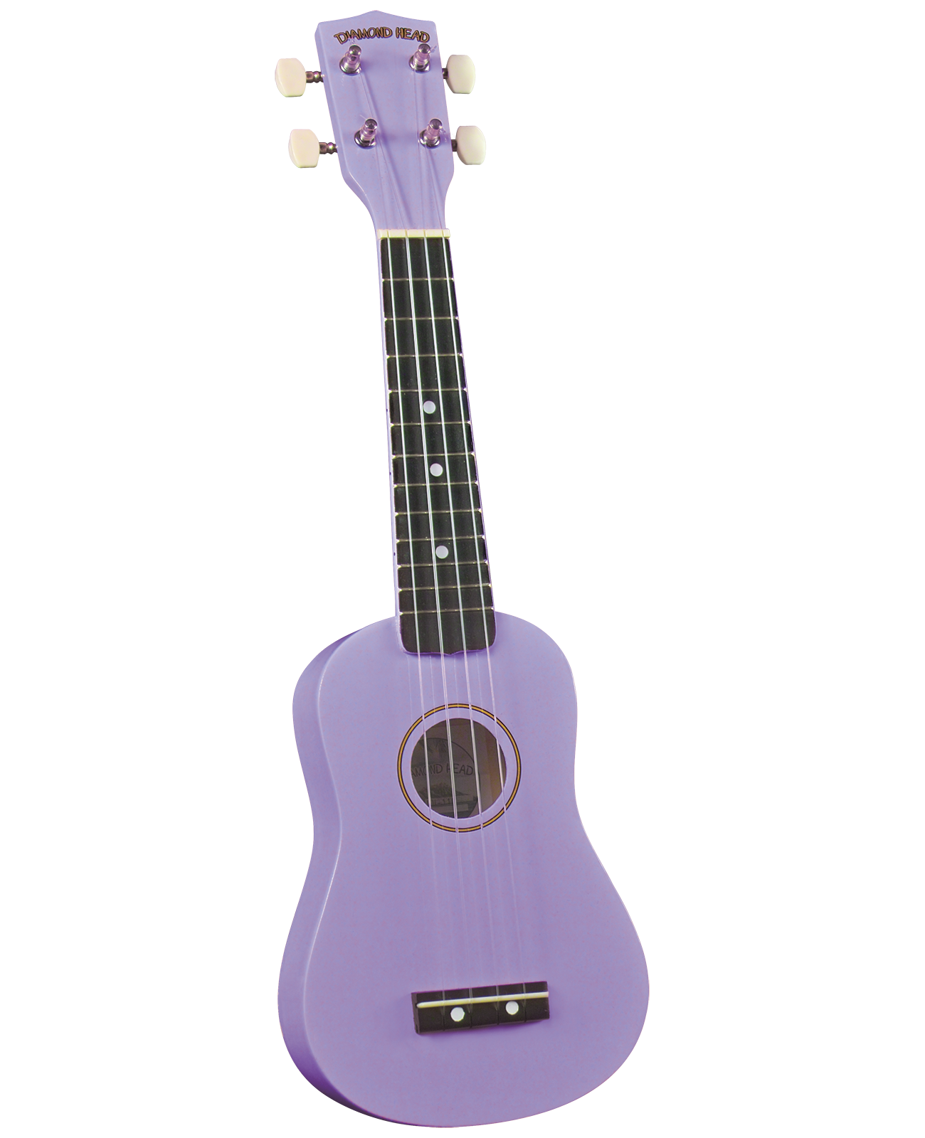 Diamond Head DU-118 Rainbow Soprano Ukulele - Violet