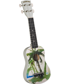 Diamond Head DU-132 Vintage Series Soprano Ukulele - Palm Tree