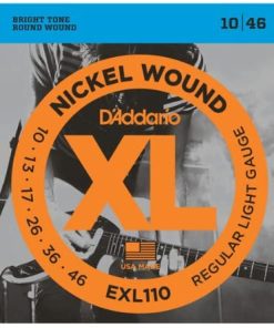 D'addario Electric Guitar Strings Lights