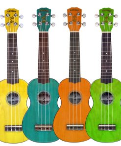 KAHUNA MAPLE SOPRANO UKE (Ukulele) - Variety of Colors Available