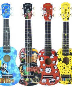 FELIX THE CAT SOPRANO UKES (Ukulele) - Variety of Designs Available