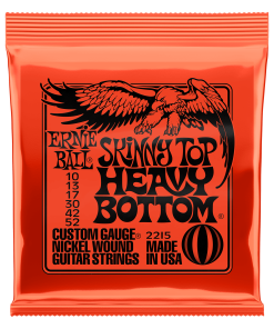 Skinny Top Heavy Bottom Slinky Nickel Wound Electric Guitar Strings - 10-52 Gauge