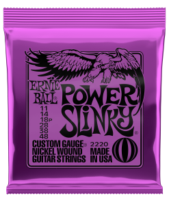 Power Slinky Nickel Wound Electric Guitar Strings - 11-48 Gauge