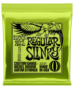 Regular Slinky Nickel Wound Electric Guitar Strings - 10-46 Gauge