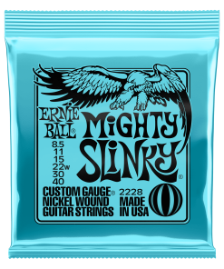 Mighty Slinky Nickel Wound Electric Guitar Strings 8.5 - 40 Gauge