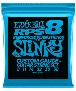 Extra Slinky RPS Nickel Wound Electric Guitar Strings - 8-38 Gauge