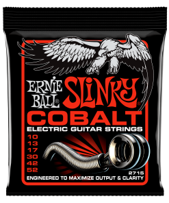 Skinny Top Heavy Bottom Slinky Cobalt Electric Guitar Strings - 10-52 Gauge