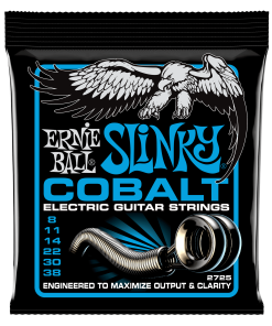 Extra Slinky Cobalt Electric Guitar Strings - 8-38 Gauge