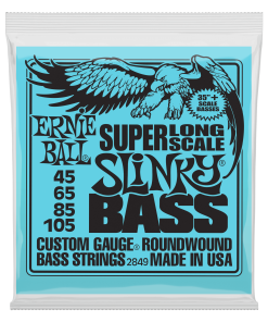 Super Long Scale Slinky Electric Bass Strings - 45-105 Gauge