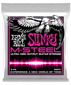 Super Slinky M-Steel Electric Guitar Strings - 9-42 Gauge