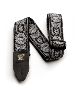 Ernie Ball Silver Orleans Jacquard Strap