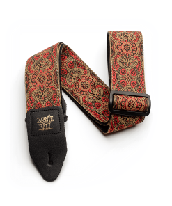 Ernie Ball Crimson Paisley Jacquard Strap