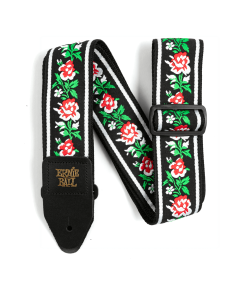 Ernie Ball Winter Rose Jacquard Strap