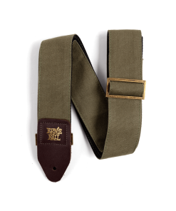 Ernie Ball Olive Canvas Strap