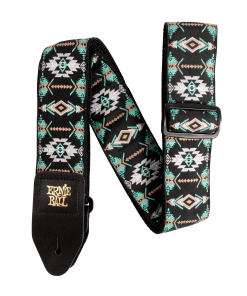 Ernie Ball Southwestern Turquoise Jacquard Strap