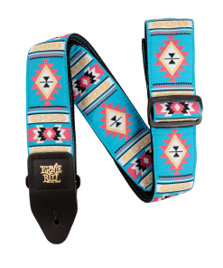 Ernie Ball Sedona Blue Jacquard Strap
