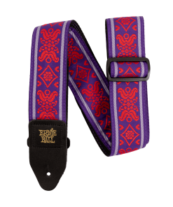Ernie Ball Royal Flush Red Jacquard Strap