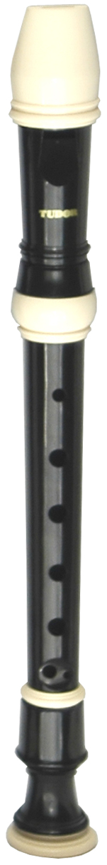 Tudor ® Sopranino Recorder, Brown and White
