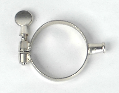 Bandstand™ Clarinet Lyre Ring - Nickel
