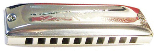 SEYDEL BLUES FAVORITE KEY OF A, 20 BRASS REEDS, 10 HOLE,