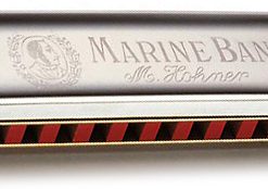 HOHNER MARINE BAND 12 HOLE DIATONIC HARMONICA KEY OF C