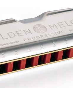 HOHNER GOLDEN MELODY 10 HOLE DIATONIC HARMONICA KEY OF C
