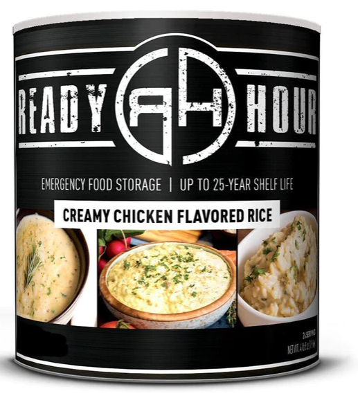 Ready Hour Creamy Chicken Flavored Rice #10 can (18 servings)