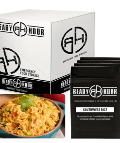 Ready Hour Southwest Savory Rice Case Pack (32 servings, 4 pk)